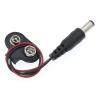 Buy cheap 9V Battery Snap Clip Connector To DC Male 5.5 2.1mm Jack Plug Power Cable for battery holders from wholesalers