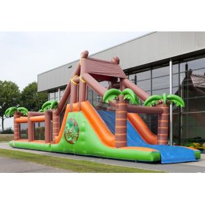 Buy cheap Attractive Giant Adult Inflatable Obstacle Course With PVC Material from wholesalers