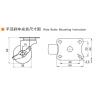 Buy cheap EDL Mini Caster Wheels 1.5inch 30kg Plate TPE by Rigid, Swivel and Brake type from wholesalers