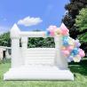 Buy cheap Party Rental Equipment White Bounce House Jumping Castle Inflatable Bouncer from wholesalers