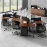 Buy cheap Office Work Station Desk Furniture 6 Person Workstation Table for Cubicles and Offices from wholesalers
