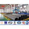 Buy cheap 35 Feet Steel Power Pole Grade One Protect Level Galvanization Electrical Steel Pole from wholesalers