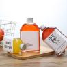 Buy cheap ISO9001 Glass Flat Water Wine Bottle Clear 100ml 200ml Whiskey Container from wholesalers