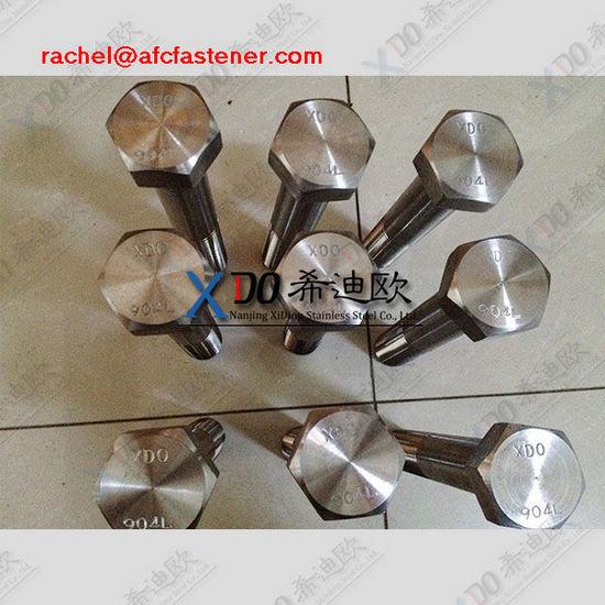 Buy cheap 904L unf bolt din1.4539 uranus B6 uns n08904 from wholesalers