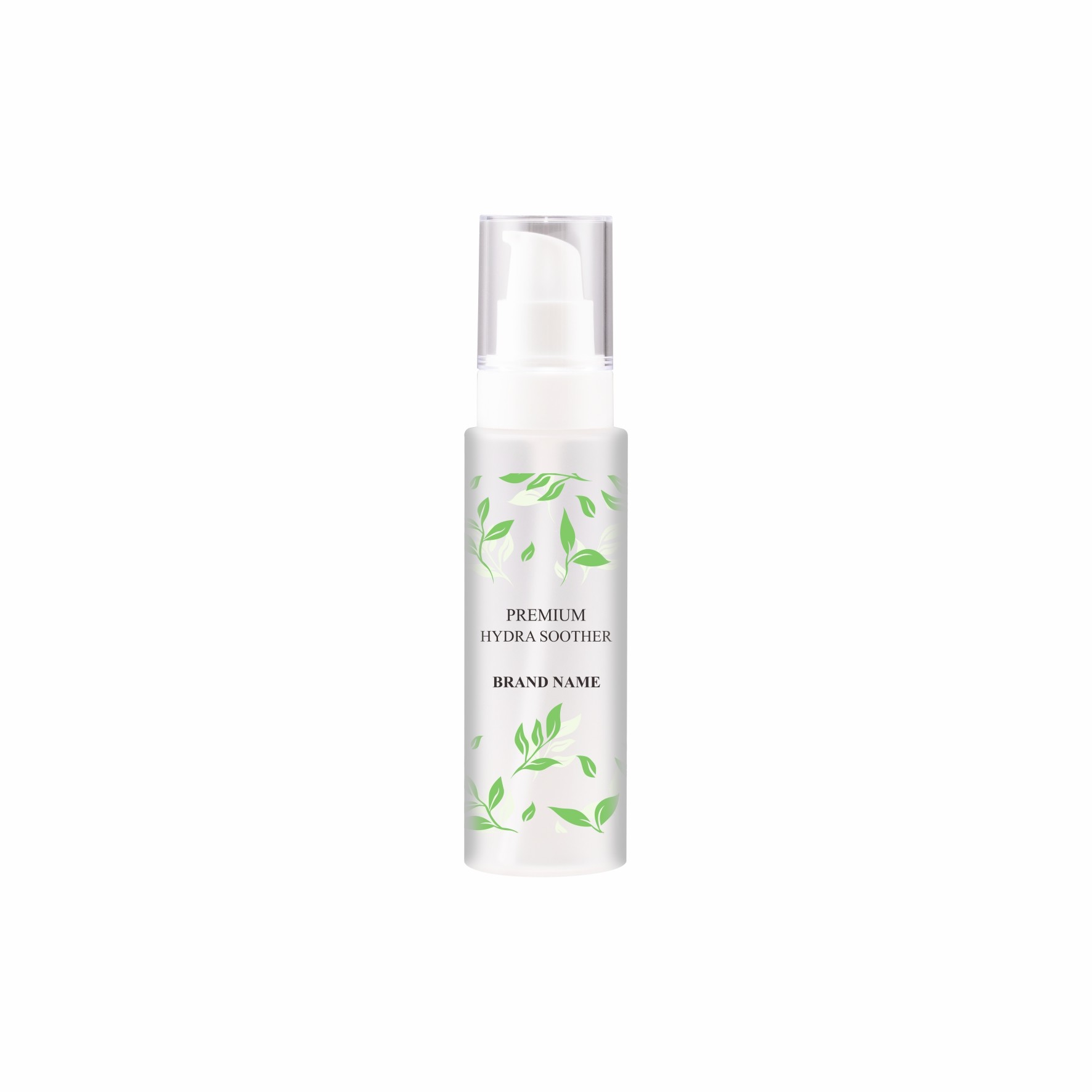 Cylinder Plastic 100ml 300ml Lotion Dispenser Pump Bottle