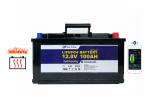 1280Wh Bluetooth Lithium Battery 100ah 12v Lifepo4 Deep Cycle Battery For