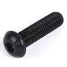 Buy cheap M5-M100 High Strength Black Pan Head Screws ISO7380 Round Cup Bolts from wholesalers