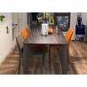 Buy cheap 150kg Bearing PU Dining Chairs Kitchen Saddle Chair With Back Support from wholesalers