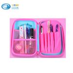 Colorful Printing EVA Pencil Case , Hard Shell Pencil Case Large Capacity