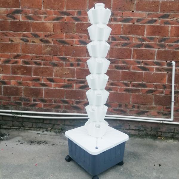 Buy cheap 4/8/10/12 Layers Indoor Soilless Hydroponic System Grow Tower Column For Home from wholesalers