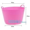 Buy cheap Household free sample woven plastic storage basket laundry storage basket, Foldable Storage laundry Baskets Storage Bask from wholesalers