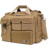 Buy cheap Multifunction Military Laptop Messenger Bag , Tactical Computer Bag Brown Color from wholesalers