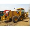 Buy cheap 140K Used Motor Grader Caterpillar 18T weight C7 engine with Original Paint from wholesalers