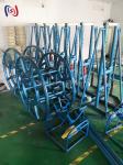 Overhead Line Rope Reel And Stand Tensioner Electrical Cable Reel Stands