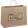 Buy cheap FSC Twisted Handle Paper Bags White Brown 30-160gsm Paper Bags Printed With Logo from wholesalers