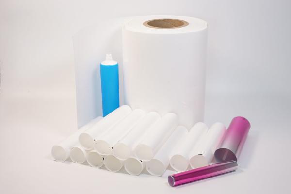 Buy cheap One-Time Blown PBL Tube Packaging Mono PE Material Recyclable from wholesalers