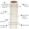 Buy cheap Durable Heavy Duty Plastic Bags Stretch Wrap Industrial Strength Film / Wrap 1200ft from wholesalers