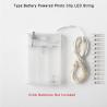 Buy cheap 1M/2M/5M/10M Photo Clip USB LED String Lights Fairy Lights Outdoor Battery Operated Garland Christmas Decoration Party W from wholesalers