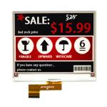 4.2 Inch Color E-Ink EPaper Display 400*300 dots For Signage Low Power
