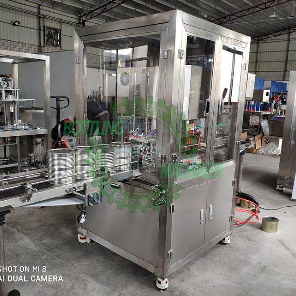 Buy cheap Auto Powder Milk Vacuum Sealer / Seamer For Cans Filling Machine from wholesalers