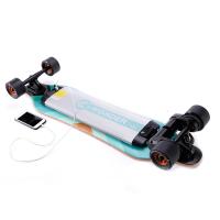 Buy cheap Safe Four Wheel Electric Skateboard , Motorized Skateboard With Remote Control product