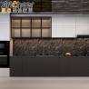 Buy cheap American Style Solid Wood Kitchen Cabinet with Quartz Top and MDF Door Material from wholesalers