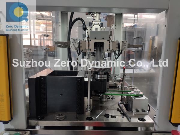 Buy cheap Oil Pump Gear Automatic Balancing Machine Two Station Automotive Gear Single Plane Drilling Correction Balancer from wholesalers