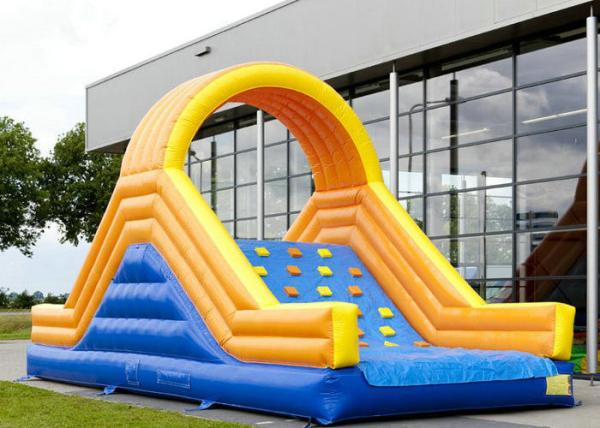Buy cheap Attractive Inflatable Water Climbing Wall , Amusement Park Iceberg Floating Climbing Wall from wholesalers
