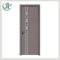Buy cheap Outward WPC Door With Glass , Noise Cancelling Glass Doors Hotel Use product