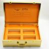 Buy cheap Hinged Wood Luxury Gift Boxes 300g Golden Handle Packaging For Health Care from wholesalers