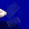 Buy cheap Professional Custom Ultraviolet Laser Perforating Quartz Glass from wholesalers
