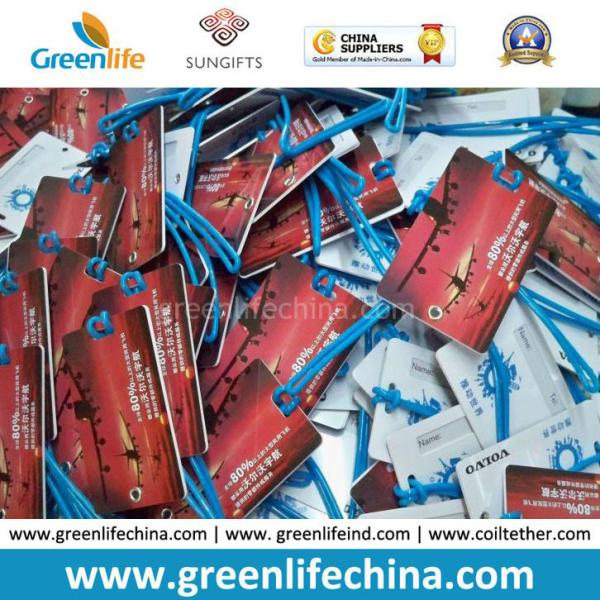 Buy cheap Airline Promotional Gift Cheap PVC Hard Luggage Name Tag W/Loop from wholesalers