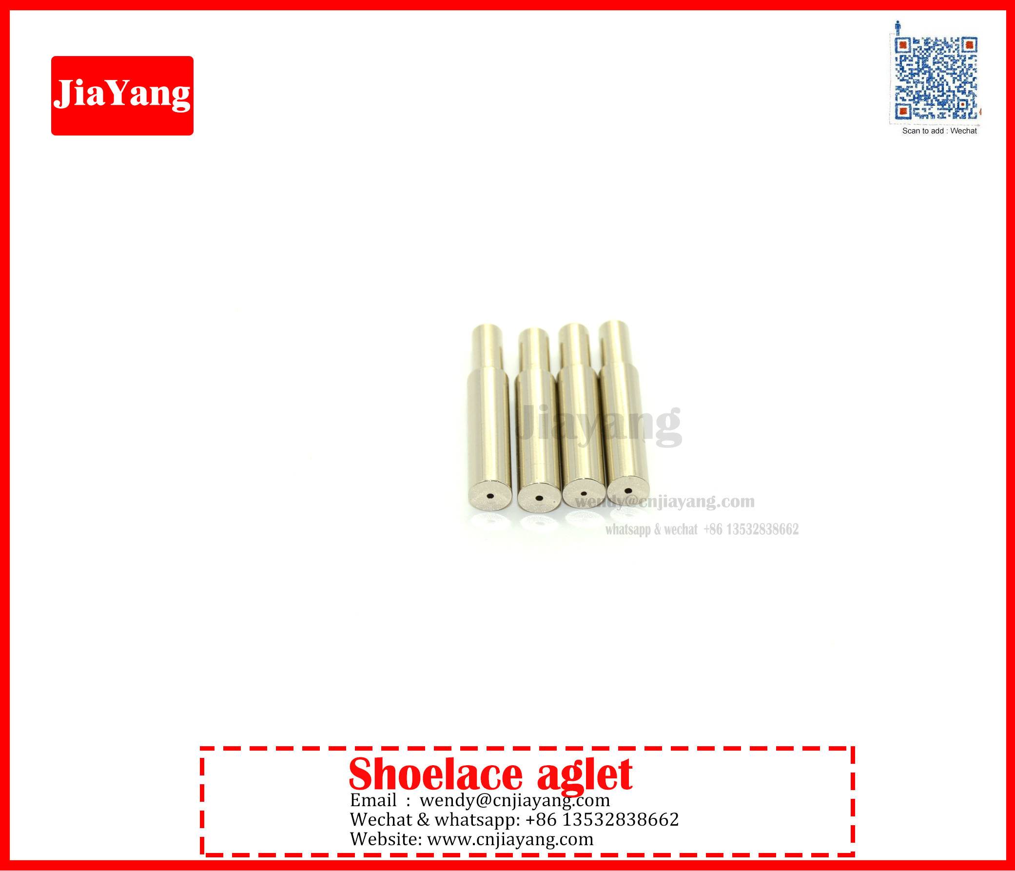 Jiayang gold peak screws types metal tips for sneakers