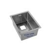 Buy cheap Brushed Round Angle Undermount Stainless Steel Kitchen Sink from wholesalers