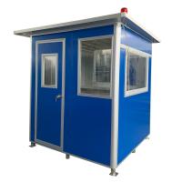 Buy cheap Small Guardhouse Outdoor Modern Security Kiosk Colour Steel product