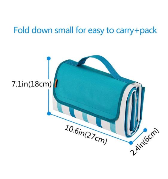 Buy cheap Extra Large Foldable Packable Picnic Blanket 200 x 200cm from wholesalers