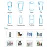 Buy cheap AC 110V Cylindrical UV Printer Plastic Glass Cosmetics Bottle Aluminium Can UV Tumbler Ink Printer from wholesalers