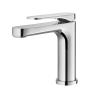 Buy cheap Single Hole chrome Wash basin Faucet 25mm Ceramic Cartridge Faucet from wholesalers