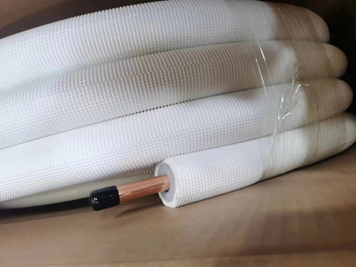 Cutting Non-Alloy Pair Coils Air Conditioner Pancake Coil Ac PE Insulated Copper Tube Copper Pipe for Your Requirements