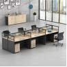 Buy cheap Cubicle Workstation Furniture Office Desk Partitions And MFC Coworking Desk from wholesalers