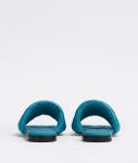 Square Head Size 35 Womens Soft Bottom Slippers Padded Leather Insoles