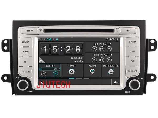 Buy cheap Car Radio GPS SatNav DVD Stereo Headunit For SUZUKI SX4 (2006-2012),touch screen car radio from wholesalers