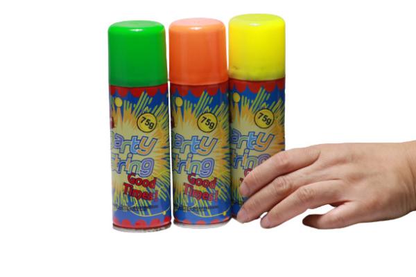 Buy cheap Festival Decoration Party Silly String Spray Non Flammable Multi Color Resin Material from wholesalers