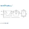 Buy cheap Sanitary ware stock wall mounted wc 535*344*360mm Size SWA925 from wholesalers