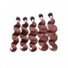 Buy cheap Body Wave Ombre Hair Weave Double Weft Grade 7A Brazilian Virgin Hair from wholesalers
