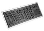 USB PS2 Ruggedized Keyboard Military Industrial 85 Keys IP67 With Touchpad