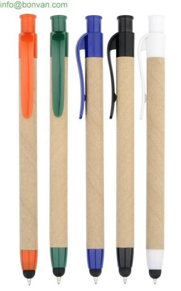 Buy cheap Fast Delivery Plastic Touch Ball Point Pen, eco paper touch ballpoint pen from wholesalers