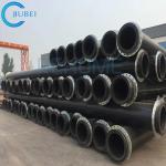 Large Diameter Yellow UHMWPE Pipe UV Stabilized For Mining
