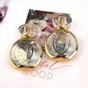 Buy cheap 50ML Perfume Bottle Electroplated UV Carved Perfume Bottle High-Grade Perfume Spray Bottle Round Perfume Bottle from wholesalers