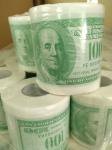2-5 Ply festival celebration printed Toilet Tissue Paper 12-18gsm Grammage 50